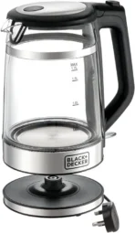 Black+Decker Glass Electric Kettle 1.7L 2200W - Image 3