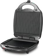 Black+Decker 3 in 1 Sandwich Maker 1400 Watt Black - Image 4
