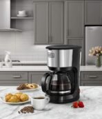 Black+Decker Coffee Maker with Glass Carafe Black 750 Watt