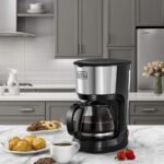 Black+Decker Coffee Maker with Glass Carafe Black 750 Watt