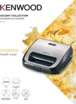 Kenwood 3In1 Waffle And Sandwich Maker 750 Watt - Image 2