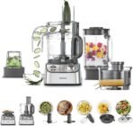 Kenwood Food Processor 1000W with Glass Blender Glass Mill Juicer Extractor Dual Metal Whisk Dough Maker Citrus Juicer