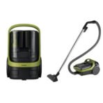 Powerful 1800W Cyclone Bagless Canister Vacuum Cleaner with HEPA Filter