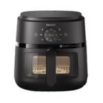Philips Air Fryer Slim 6.2 Liter 1700W Rapid Air Technology Touch Screen Black