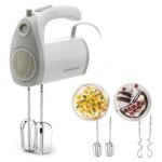 Kenwood Hand Mixer 300 Watt 5 Speeds Turbo Button White
