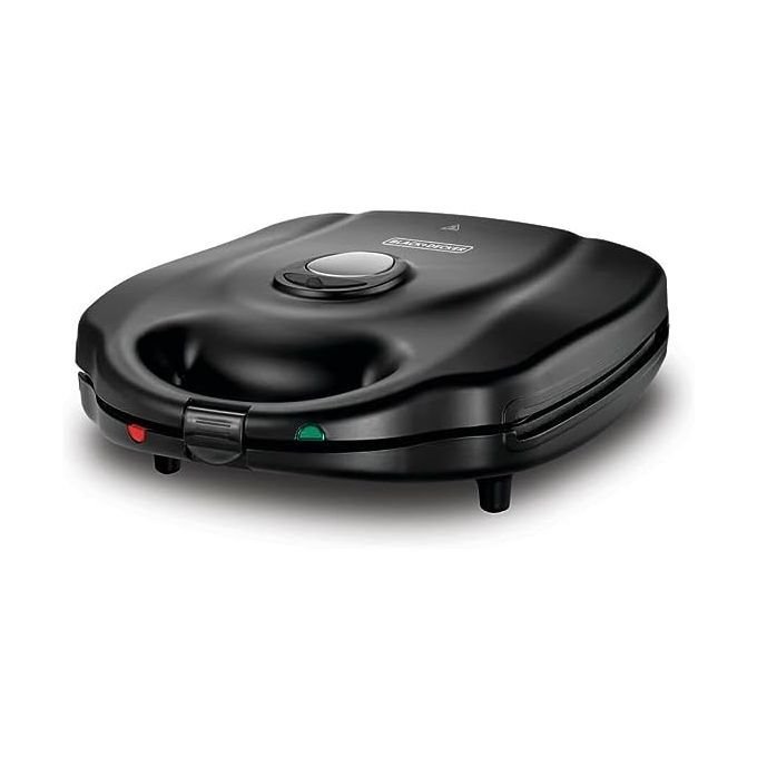 Black+Decker 3 in 1 Sandwich Maker 1400 Watt Black - Image 1
