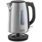 Black+Decker 1.7L Concealed Coil Stainless Steel Kettle - Image 4