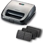 Kenwood 3In1 Waffle And Sandwich Maker 750 Watt